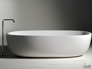 ICELAND - Oval Cristalplant® bathtub _ Boffi