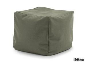 SOFT - Upholstered square fabric pouf _ Bolzan