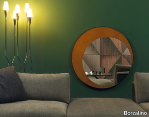 ECLIPSE - Round wall-mounted mirror _ Borzalino