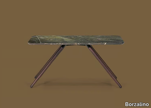 LIGHT - Rectangular marble coffee table _ Borzalino