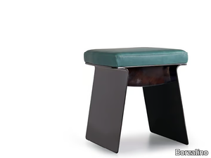 GEA - Low stool with integrated cushion _ Borzalino