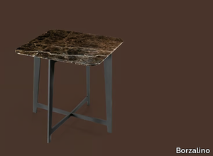 BSERIES - Square marble coffee table _ Borzalino