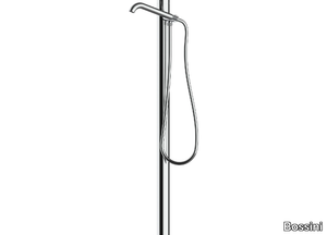 NOBU - INOX AISI 316L - Floor standing stainless steel bathtub mixer _ Bossini