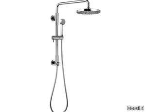 Giò Renovation - H.595 mm - Wall-mounted shower panel with hand shower _ Bossini