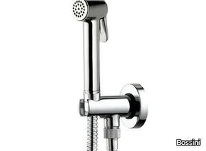 Paloma Brass Set - Contemporary style handshower with bracket _ Bossini