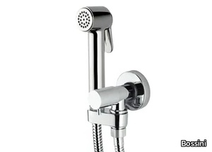 Paloma Brass Set - Contemporary style handshower with bracket _ Bossini