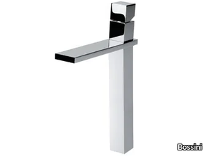 CUBE - Design countertop single handle brass washbasin tap _ Bossini