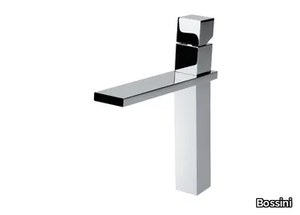 CUBE - Design single handle brass washbasin mixer _ Bossini