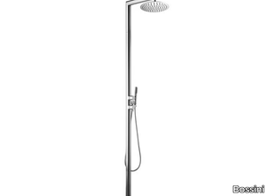 Nek Floor Ø 250 - Floor standing shower panel with hand shower _ Bossini