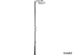 Nek Floor Ø 250 - Floor standing stainless steel shower panel _ Bossini