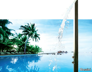 AQUABAMBÚ - Stainless steel outdoor shower _ Bossini