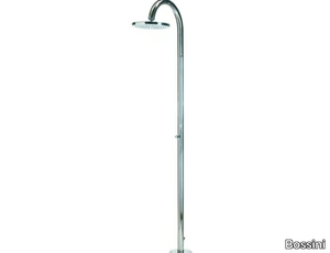 OKI FLOOR - Floor standing shower panel with overhead shower _ Bossini