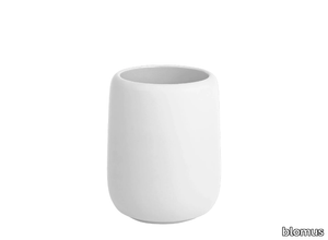 SONO - Countertop ceramic toothbrush holder _ blomus