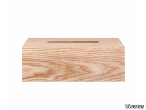 WILO - Countertop wooden hand towel dispenser _ blomus