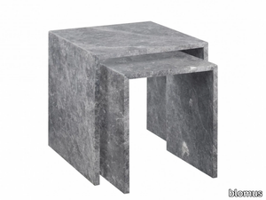 VARU - Square marble coffee table _ blomus