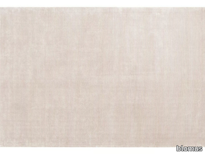 VISCA - Solid-color rectangular viscose rug _ blomus