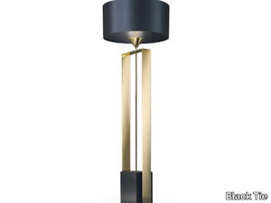 TOSCA - LED metal floor lamp _ Black Tie