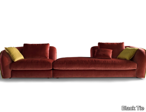 LEVANTE - Modular sectional fabric sofa _ Black Tie