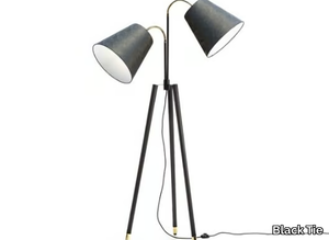 BELL - LED ash floor lamp with tripod _ Black Tie