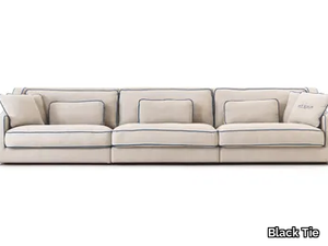 MARTIN - Modular sectional fabric sofa _ Black Tie