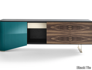 INDIA - Walnut sideboard _ Black Tie