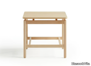 REM - Square ash coffee table _ Blasco&Vila