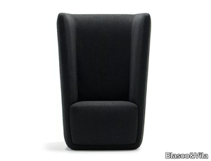 VETRO - Fabric armchair high-back _ Blasco&Vila