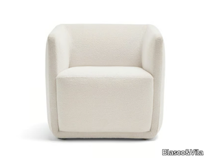 VETRO - Fabric easy chair with armrests _ Blasco&Vila