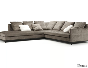 BRUCE - Corner sectional linen sofa _ Blasco