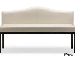 SAVOY - Fabric bench with back _ Blasco