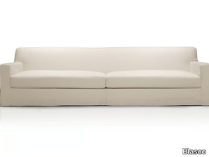 LIBERTY - 3 seater linen sofa with castors _ Blasco