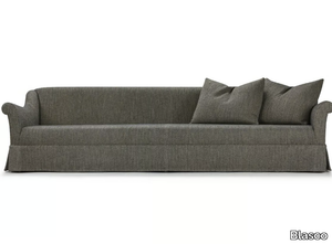 ST. HONORÉ - 4 seater fabric sofa with castors _ Blasco