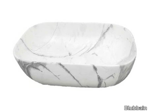 PIETRA - Countertop ceramic washbasin _ Blubbain