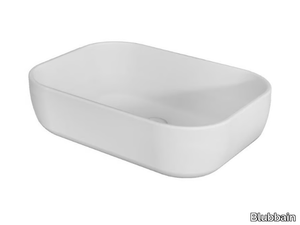 ZAMBIA - Countertop ceramic washbasin _ Blubbain