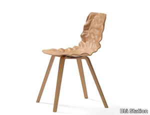 DENT WOOD - Wood veneer chair _ Blå Station