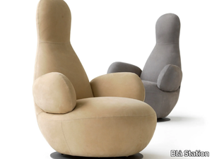 OPPO - Swivel armchair with armrests _ Blå Station