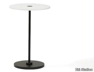 COURONNE - Round powder coated steel coffee table _ Blå Station