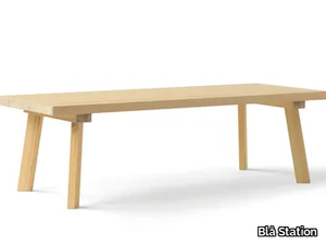 PINZO - Rectangular pine coffee table _ Blå Station