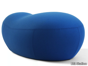 PUPPA - Fabric pouf / footstool _ Blå Station