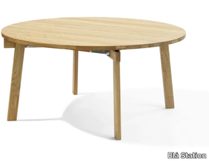 SIZE - Round solid wood table _ Blå Station