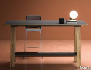 TAKE-OFF EVO / COUNTRY - Rectangular High meeting table _ Bralco