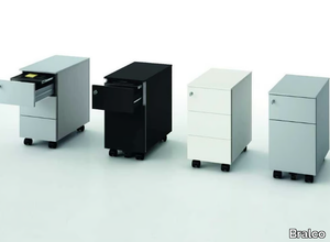 GATE - Modular office drawer unit with castors with lock _ Bralco