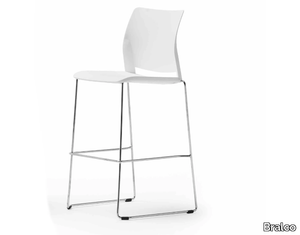 AREA - Sled base high technopolymer stool _ Bralco