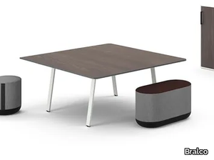 TAKE-OFF EVO / COUNTRY - Rectangular meeting table with cable management _ Bralco