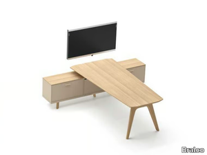 RAIL - Oak meeting table _ Bralco