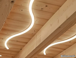 ESSE - LED Corian® ceiling lamp _ Brillamenti