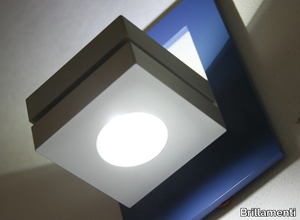 KLAS INCORNICIATA - LED wall-mounted aluminium spotlight _ Brillamenti