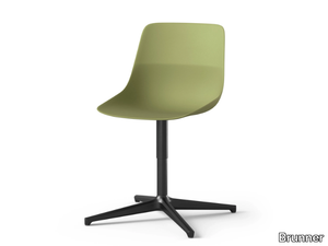 CRONA LIGHT - Swivel plastic chair _ Brunner