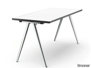 BASIC V - Rectangular folding table _ Brunner