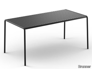 CRONA STEEL - Steel garden table _ Brunner